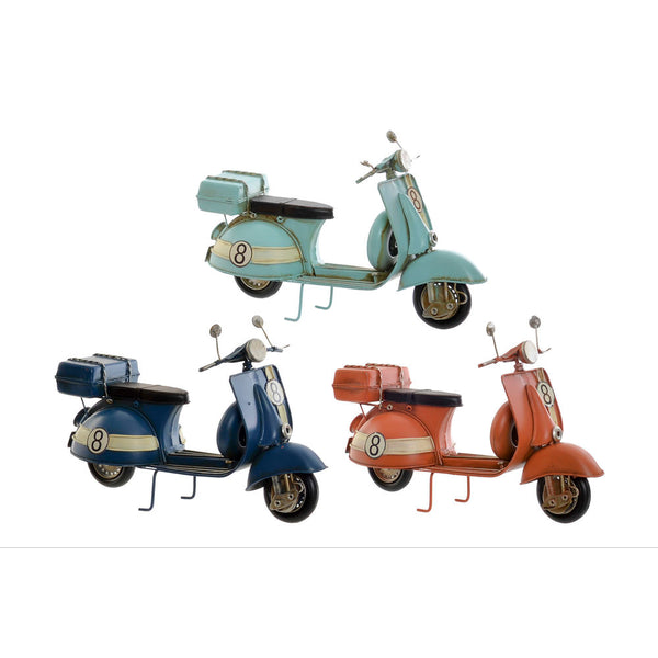 Veicolo DKD Home Decor Decorativo Vintage Moto (3 pcs) (27 x 10 x 17 cm) - zannishop