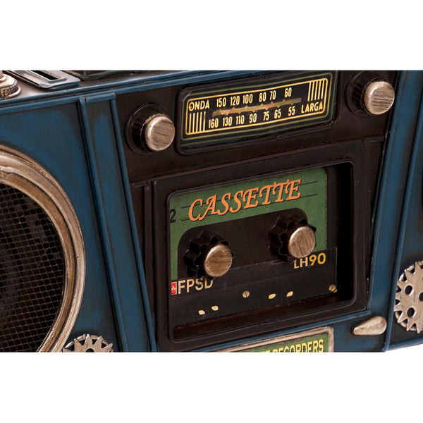 Statua Decorativa DKD Home Decor Radio Metallo Vintage - zannishop