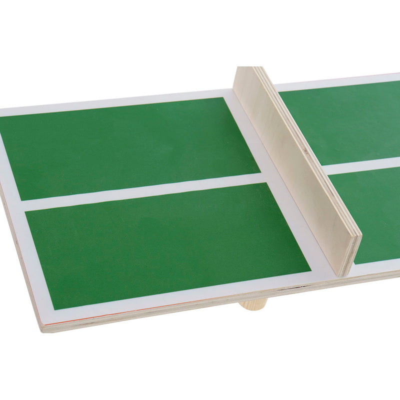 Gioco di Legno DKD Home Decor Tennis Legno PP (polipropilene) (40 x 20 x 20 cm) - zannishop