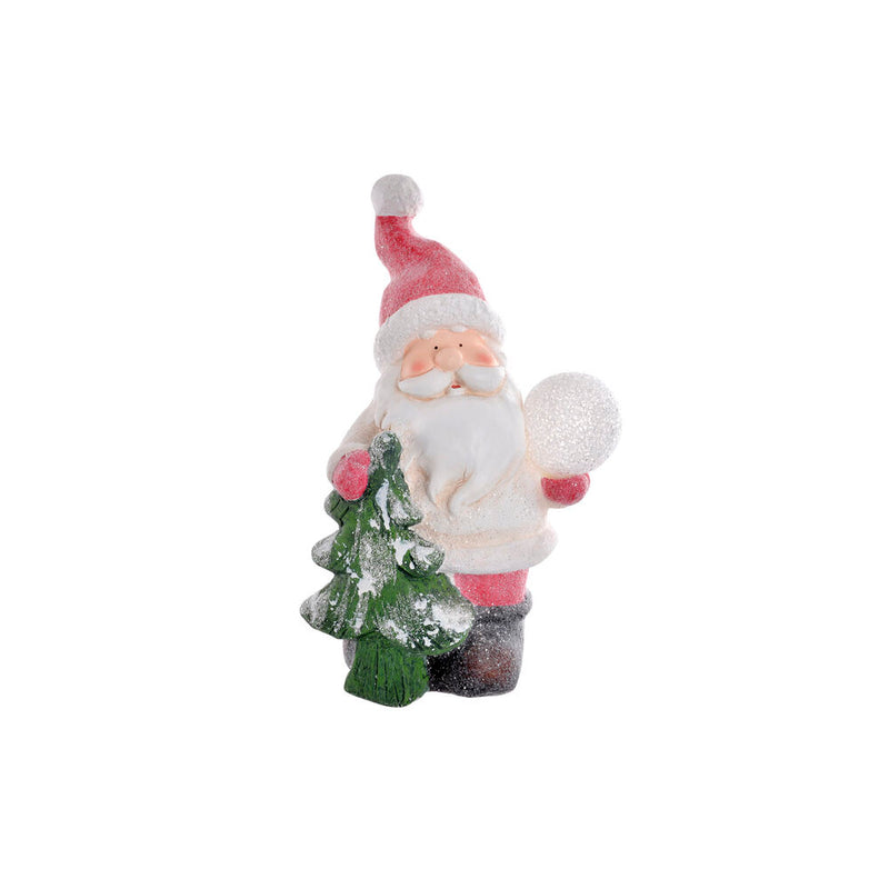 Statua Decorativa DKD Home Decor Fibră de Sticlă Babbo Natale (24 x 17.5 x 41 cm) - zannishop