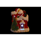 Statua Decorativa DKD Home Decor Gres Babbo Natale (2 pcs) (10 x 6.5 x 11.5 cm) - zannishop