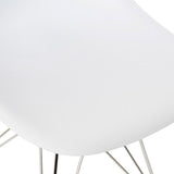 DKD Home Decor White Dining Room Room Chaise (46 x 52 x 82 cm)