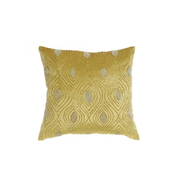 Cuscino DKD Home Decor Giallo (45 x 45 cm) - zannishop