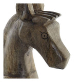 Statua Decorativa DKD Home Decor Legno Metallo Cavallo (37 x 9 x 46 cm) - zannishop