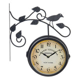 DKD Home Decor Wall Watch Black Metal (31 x 9 x 58 cm)