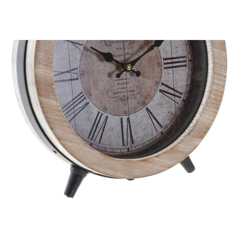 DKD Home Table Watch Decor Metal Mdf Metal (2 PC) (25 x 8 x 32 cm)