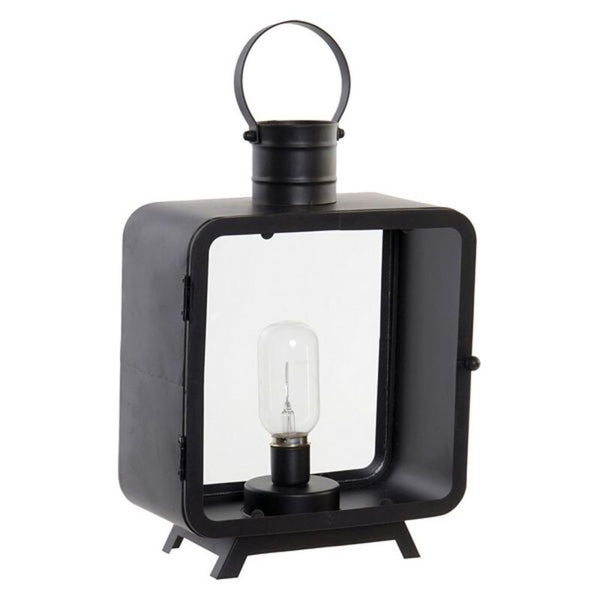 LED Torcia DKD Home Decor Black Metal (22 x 12 x 38 cm)