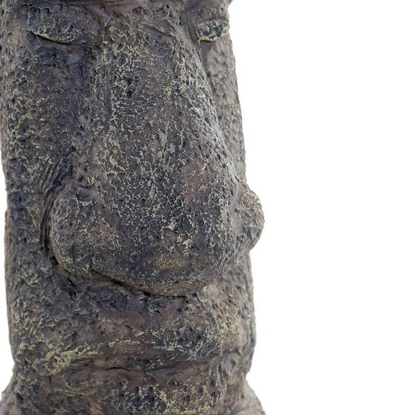 Statua Decorativa DKD Home Decor Moai Resina (10.5 x 9 x 24 cm) - zannishop