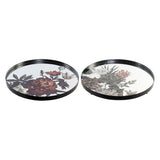 Specchio da parete DKD Home Decor Metallo (2 pcs) - zannishop