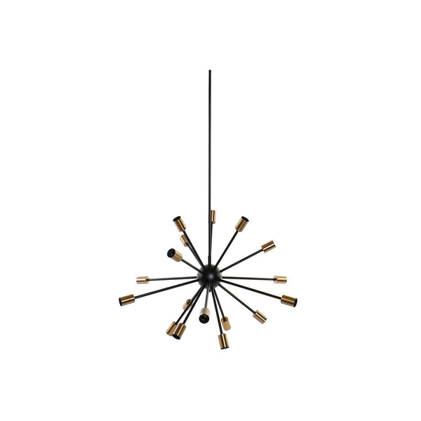 Lampadario DKD Home Decor Metallo (89 x 89 x 150 cm) - zannishop