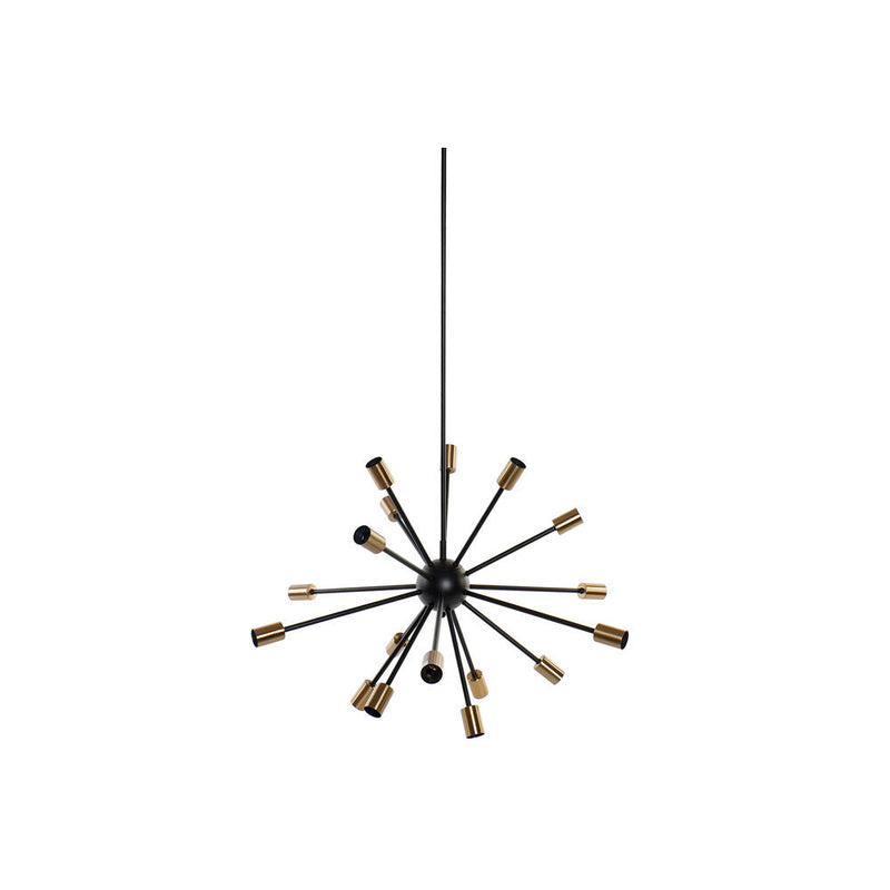 Lampadario DKD Home Decor Metallo (89 x 89 x 150 cm) - zannishop