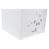 Dekorative Box Für Kinder Panda Rosa Holz (2 pcs) (11 x 11 x 11 cm)