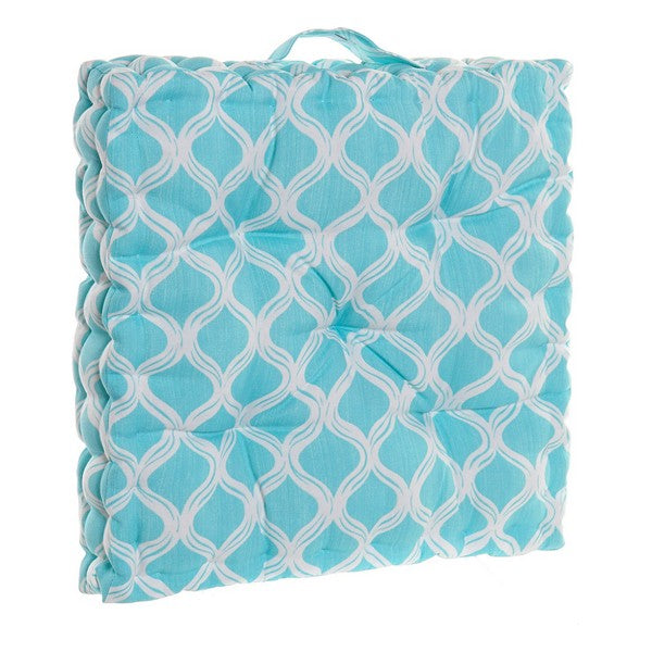 Cuscino DKD Home Decor Blu cielo Oceano Da terreno (43 x 43 x 7 cm) - zannishop