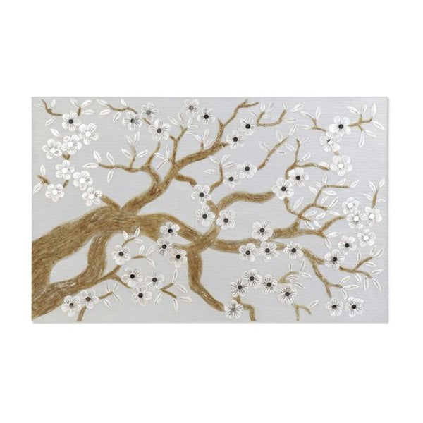 Quadro DKD Home Decor Albero Mandorla Madreperla Legno MDF (122 x 3 x 80 cm)