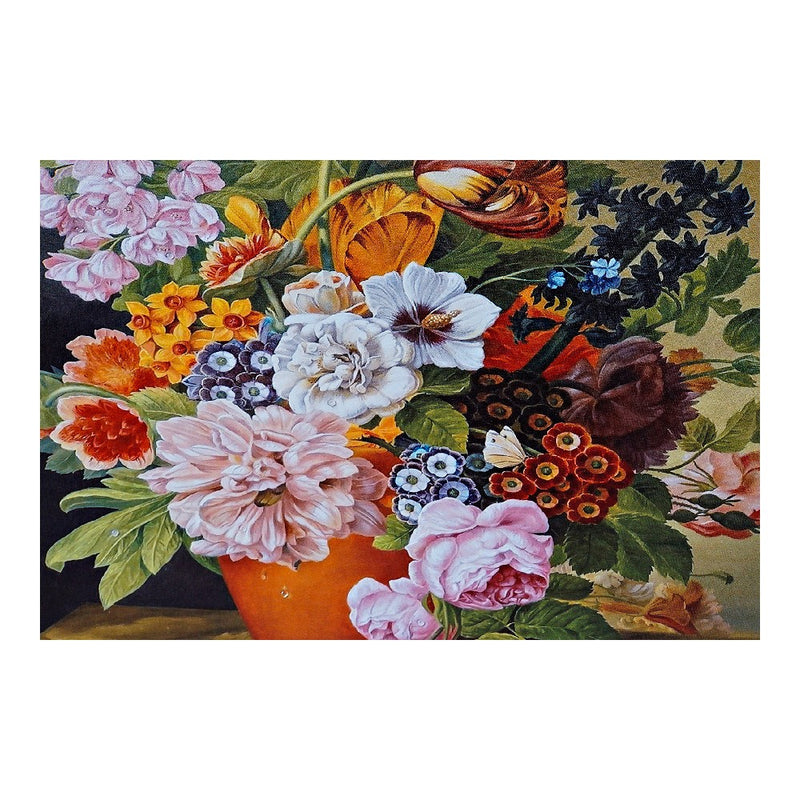 Quadro DKD Home Decor Fiori Tradizionale 40 x 1.8 x 50 cm (6 pcs)