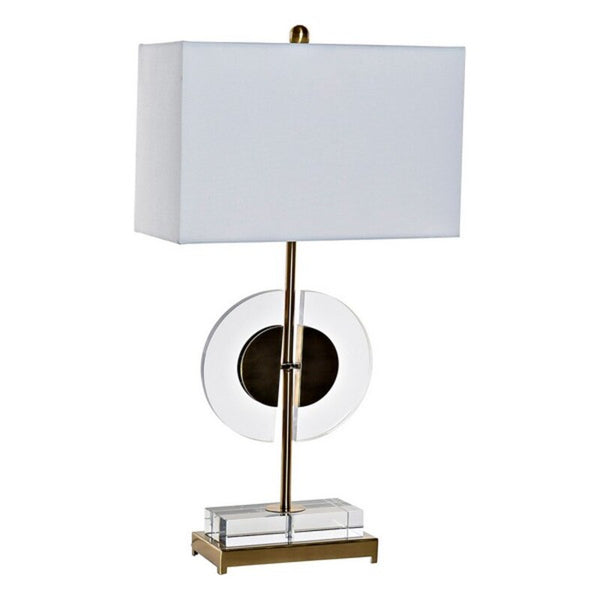 DKD Home Table Lamp Decor Acrylmetall weit schick (41 x 25 x 81 cm)