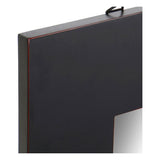 Specchio da parete DKD Home Decor Orientale Nero Brad (70 x 2 x 90 cm) - zannishop