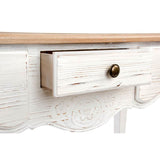 DKD Home Decor White Wood Decor (96 x 40,5 x 80 cm)