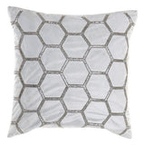 Cuscino DKD Home Decor Velluto Geometrico (45 x 45 cm) - zannishop