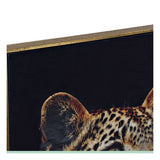 Quadro DKD Home Decor Leopardo Tigru Laccato (2 pcs) (62 x 2 x 92 cm)