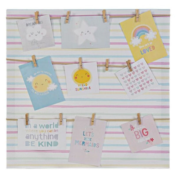 DKD Home Decor Sunshine Canvas (50 x 2 x 50 cm)