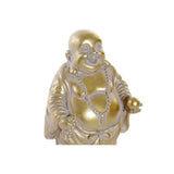 Statua Decorativa DKD Home Decor Dorato Buda Resina (8.5 x 6.5 x 11.5 cm) (4 pcs) - zannishop