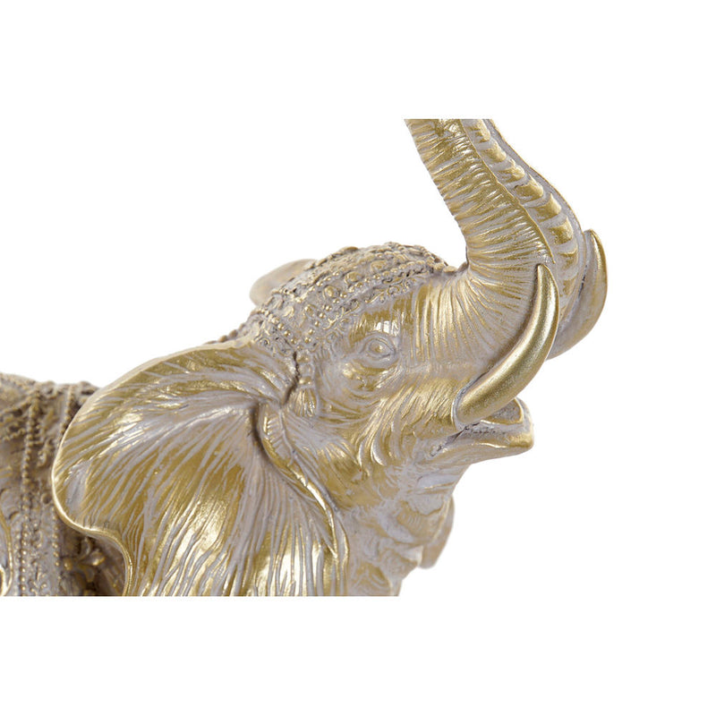 Statua Decorativa DKD Home Decor Resina Elefant (22 x 10 x 26 cm) - zannishop