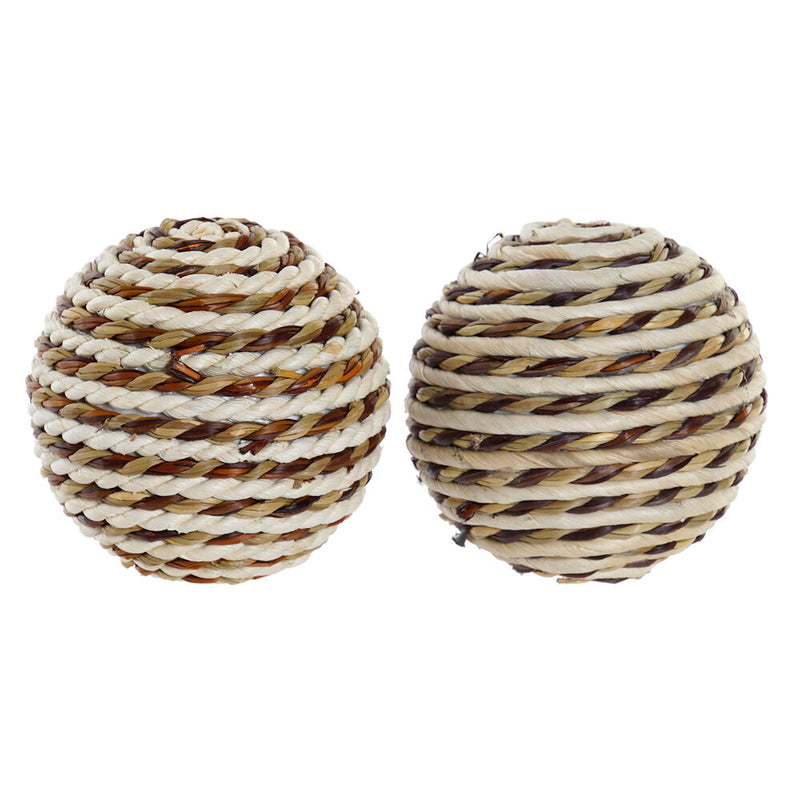 Statua Decorativa DKD Home Decor Spumă Fibra (10 x 10 x 10 cm) (2 pcs) - zannishop