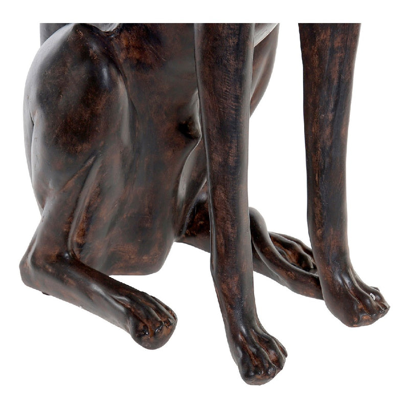 Statua Decorativa DKD Home Decor Resina Cane (33 x 23 x 77 cm) - zannishop