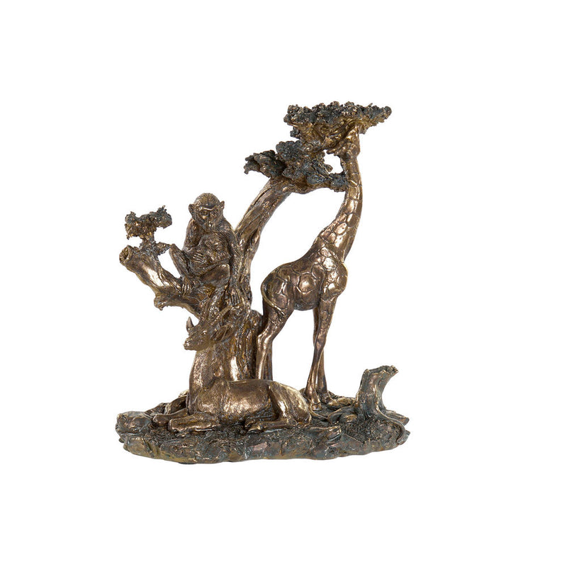 Statua Decorativa DKD Home Decor ‎ Giungla Resina (24 x 16 x 25 cm) - zannishop