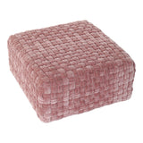 Cuscino DKD Home Decor Rosa Velluto Cotone (60 x 60 x 32.5 cm) - zannishop