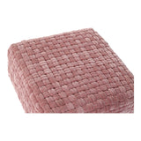 Cuscino DKD Home Decor Rosa Velluto Cotone (60 x 60 x 32.5 cm) - zannishop