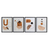 DKD Home Decor Image abstraite (50 x 2,5 x 70 cm) (4 pc)