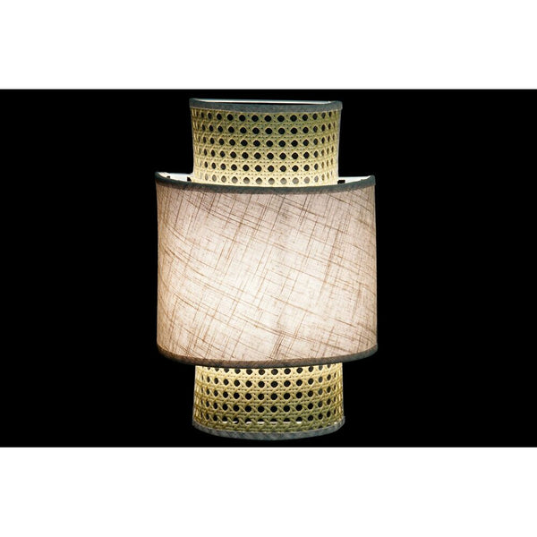 Lampadario DKD Home Decor Lino Rattan 220 V (23 x 11 x 34 cm) - zannishop