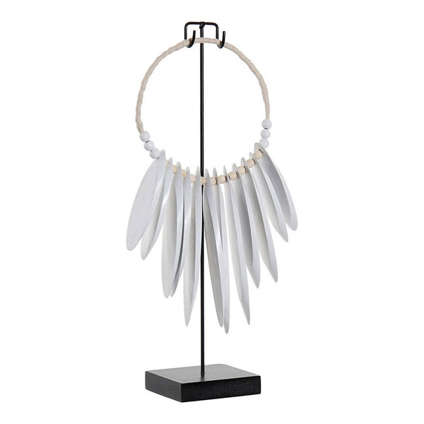 Statua Decorativa DKD Home Decor Collana Metallo Resina (22 x 8 x 40.5 cm) - zannishop