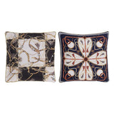 Cuscino DKD Home Decor Poliestere Multicolore (2 pcs) (40 x 40 cm) - zannishop