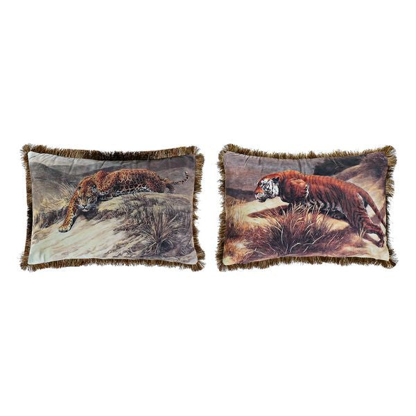 Cuscino DKD Home Decor Animale Poliestere (60 x 40 cm) (2 pcs) - zannishop