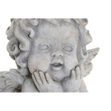 DKD Home Vase Decor Cement Angel (26 x 18 x 25 cm)