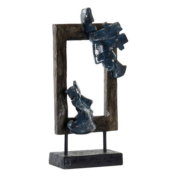 Statua Decorativa DKD Home Decor Abstract Metallo Resina (18 x 9 x 39 cm) - zannishop