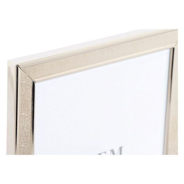 DKD Home Flugzeug Rahmen Dekor Glas Metall traditionelles Papierholz MDF (15 x 20 cm)