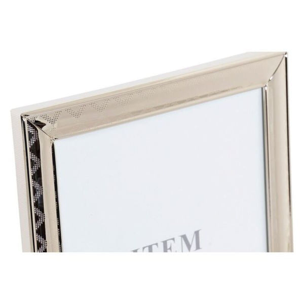 DKD Home Flugzeug Rahmen Dekor Glas Metall traditionelles Papierholz MDF (15 x 20 cm)