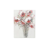 Quadro DKD Home Decor Dipinto a mano Fiori (90 x 3 x 120 cm)