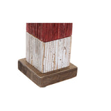 Faro DKD Home Decor Decorativo Marinaio Metallo Legno di  paulownia (10 x 10 x 42 cm) - zannishop