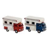 Veicolo DKD Home Decor Decorativo Camper Metallo (2 pcs) (11.5 x 5 x 8 cm) - zannishop