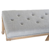 Panca DKD Home Decor Grigio (122 x 41 x 46 cm)