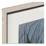 Quadro DKD Home Decor Uccello Orientale Incorniciata Legno MDF (70 x 3 x 88 cm)