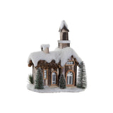 Statua Decorativa DKD Home Decor Natale Spumă Case (28 x 19 x 33 cm) - zannishop