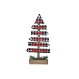 Weihnachtsbaum DKD Home Decor Holz LED (20 x 5 x 39 cm)