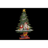 Weihnachtsbaum DKD Home Decor Wood LED (2 Stcs) (25 x 7 x 42 cm)