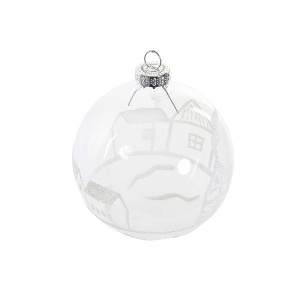 Palla di Natale DKD Home Decor Vetro (8 x 8 x 8 cm) - zannishop